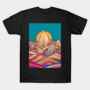 Ocean seas and cliffs T-Shirt